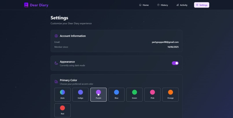 Dear Diary – screenshot 2