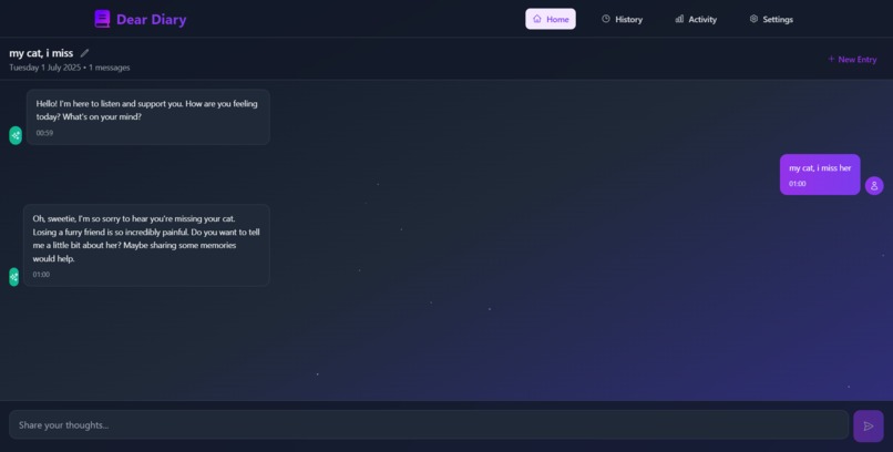 Dear Diary – screenshot 3