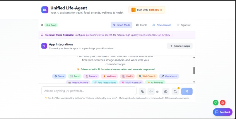 Unified Life Agent – screenshot 1
