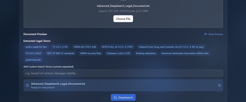 Legal AI Advisor – screenshot 5
