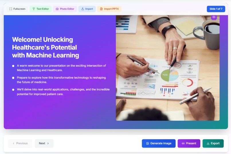 Prezentic – AI Presentation Builder with Realistic Narration – screenshot 12