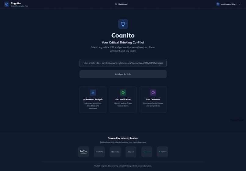 Cognito – screenshot 1