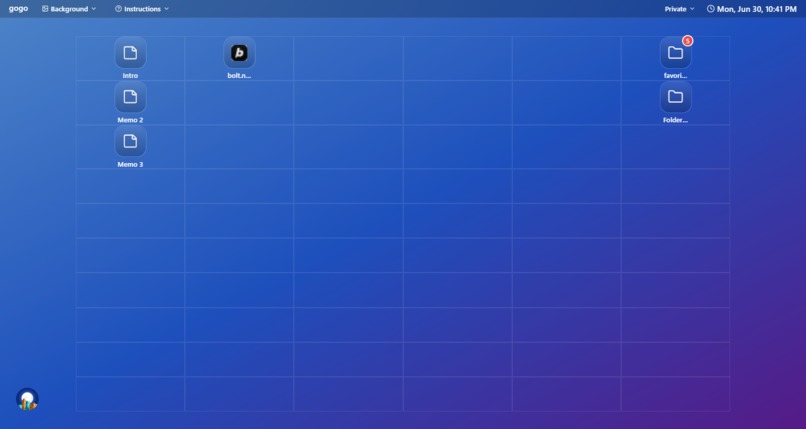 OSpace – screenshot 1