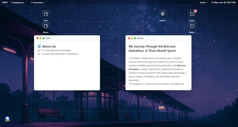 OSpace – screenshot 3
