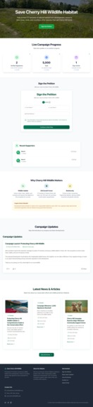 Save Cherry Hill Wildlife Habitat – screenshot 3