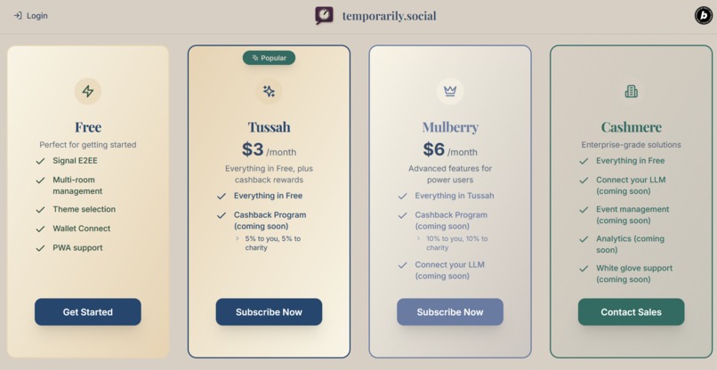 temporarily Social – screenshot 5