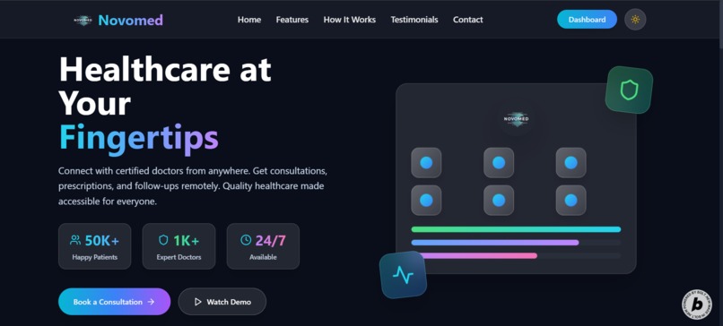 NovoMed – screenshot 1