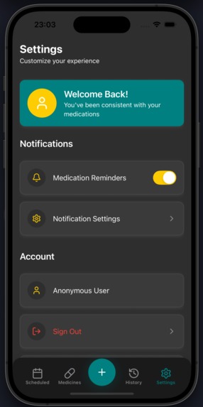 Pillpop app – screenshot 5