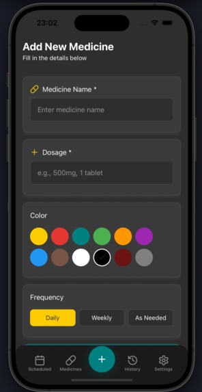Pillpop app – screenshot 3