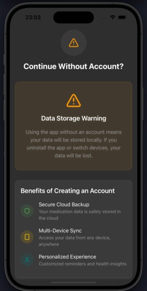 Pillpop app – screenshot 6