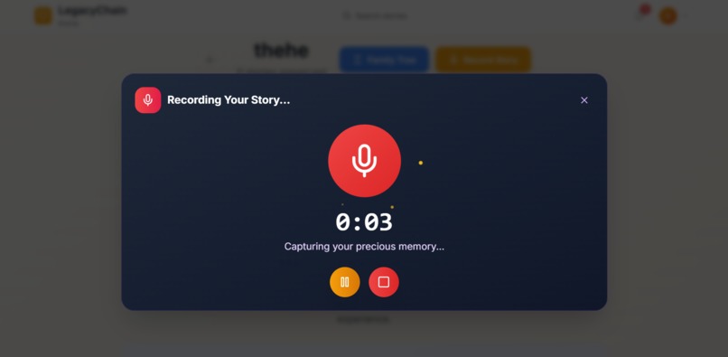 LegacyChain – screenshot 2