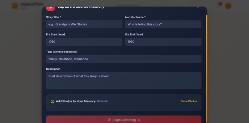LegacyChain – screenshot 3