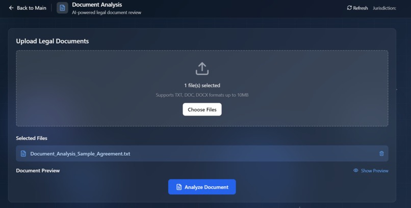 Legal AI Advisor – screenshot 9