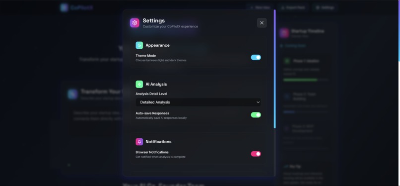 CoPilotX – screenshot 1