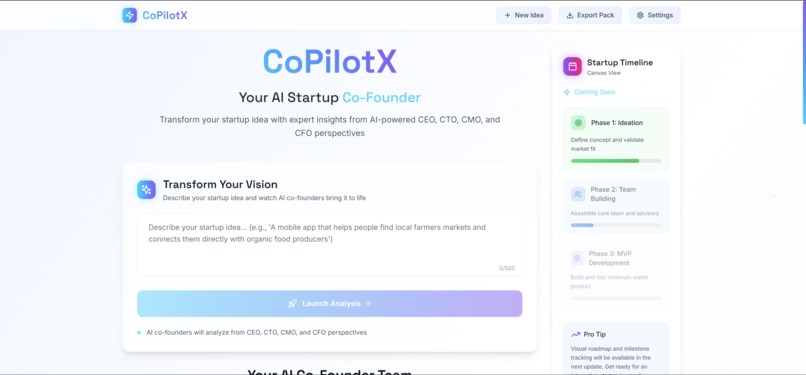 CoPilotX – screenshot 2