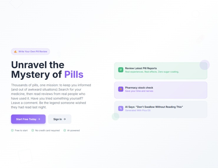 pillreport.io – Know Your Meds, Choose Better – screenshot 5
