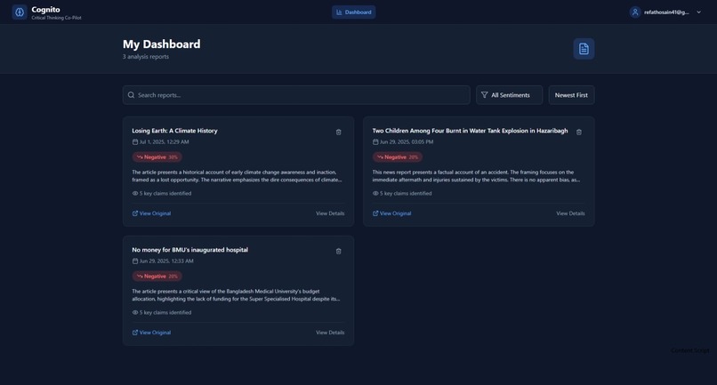 Cognito – screenshot 2