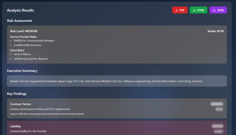 Legal AI Advisor – screenshot 10