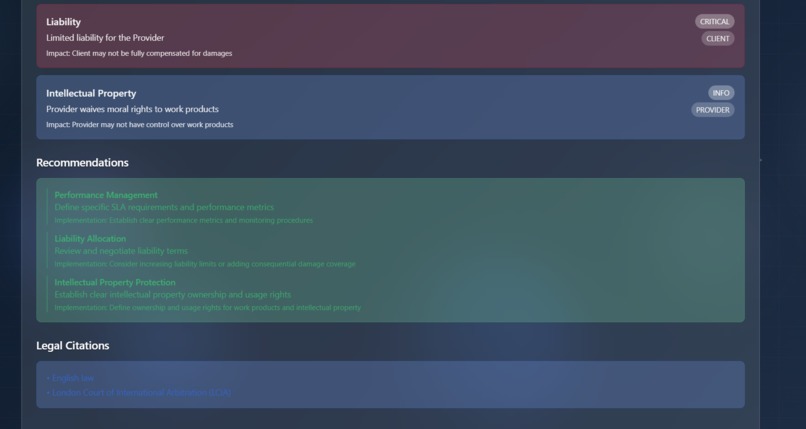 Legal AI Advisor – screenshot 11