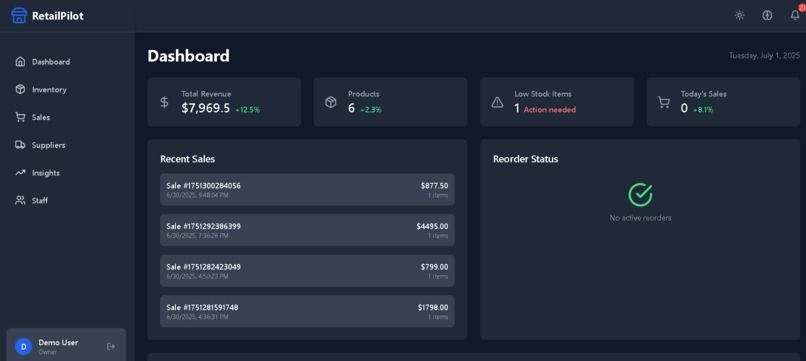 RetailPilot – screenshot 4