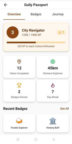 GullyYatra – screenshot 1