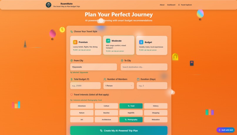 RoamMate – screenshot 1
