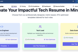 Build Tech Resume