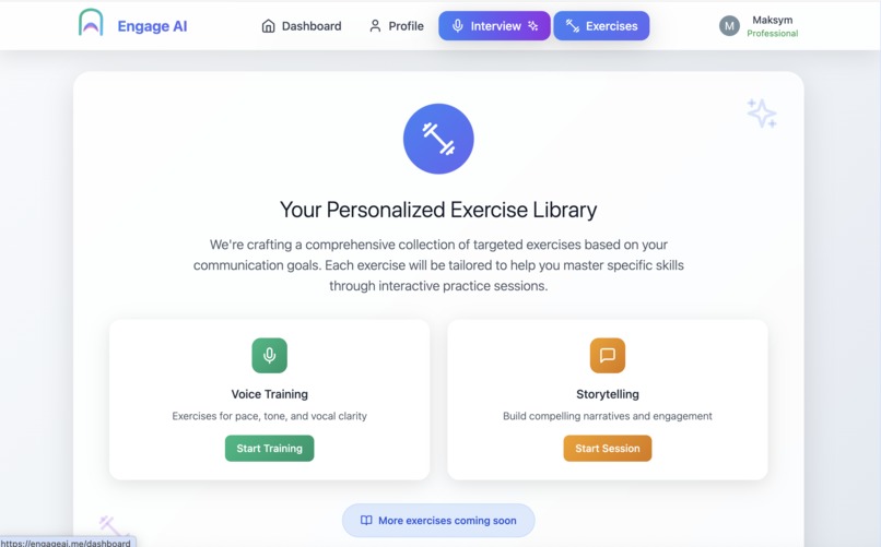 engage.ai – screenshot 4