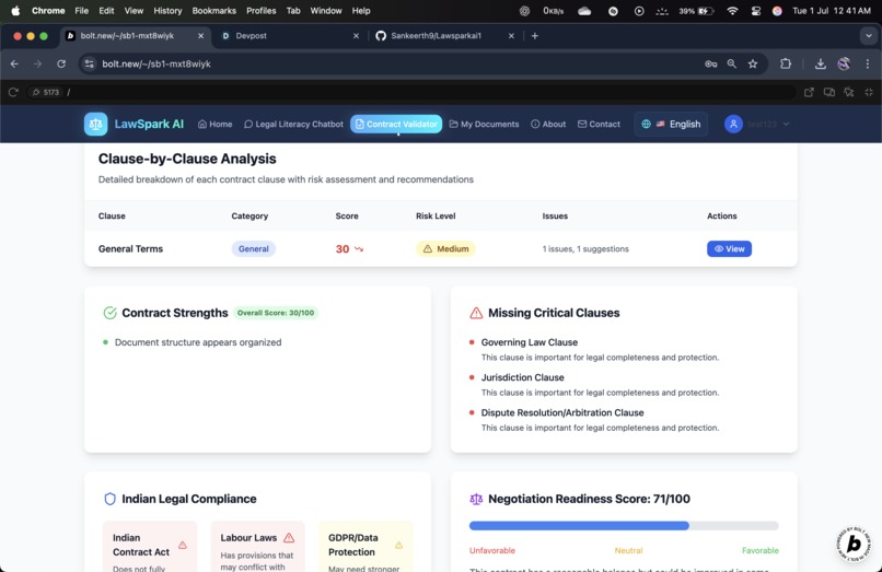 LawSparkAI – screenshot 5
