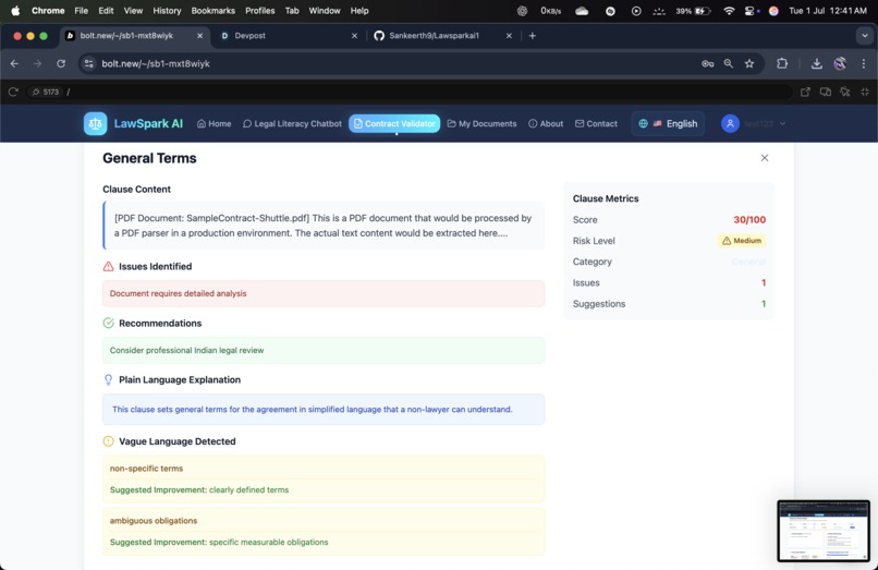 LawSparkAI – screenshot 6