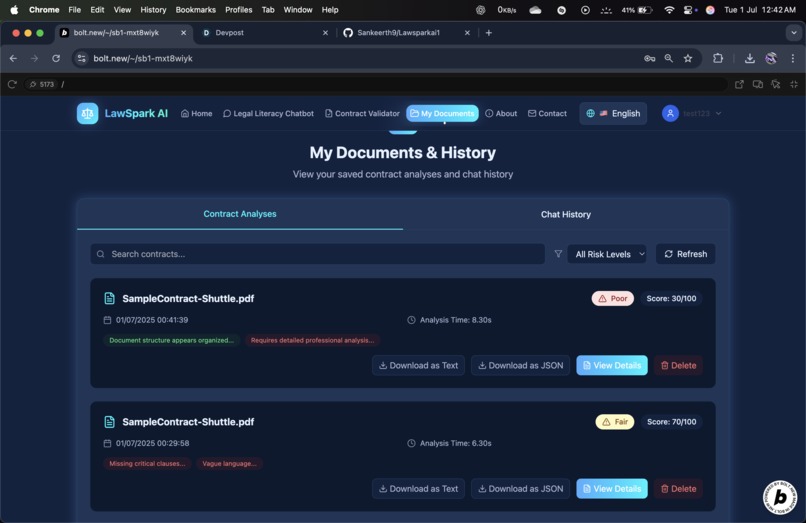 LawSparkAI – screenshot 7