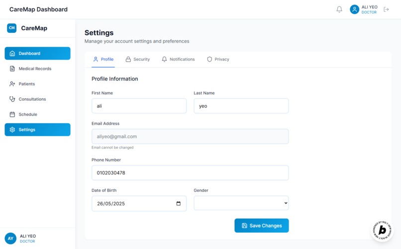 CareMap – screenshot 8