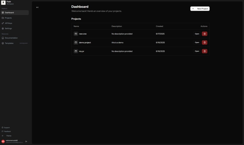 Flowtir – screenshot 1