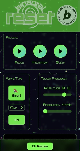 The Binaural Reset – screenshot 1