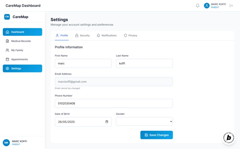 CareMap – screenshot 15