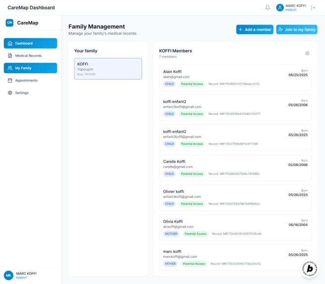 CareMap – screenshot 16