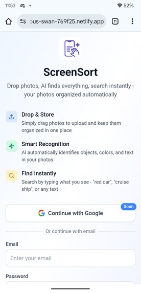 ScreenSort – screenshot 1