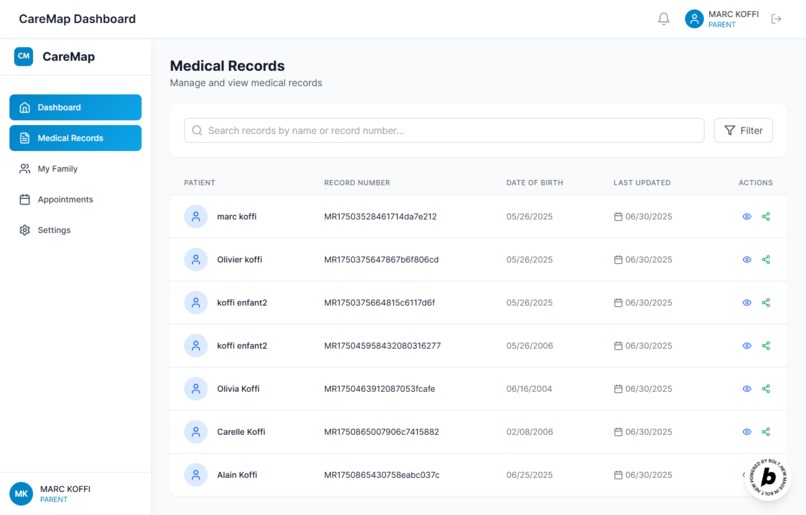 CareMap – screenshot 17