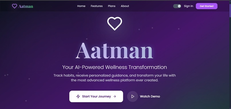 Aatman – Self-Healing & Habit Tracker App – screenshot 3