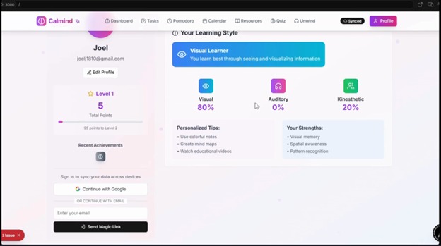 Calmind – screenshot 4