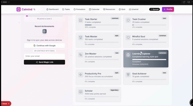 Calmind – screenshot 5