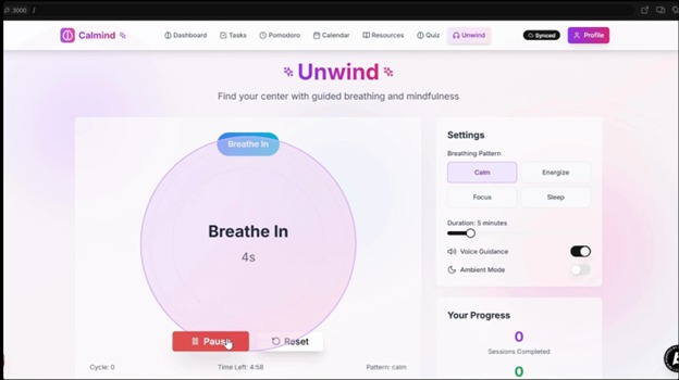 Calmind – screenshot 6