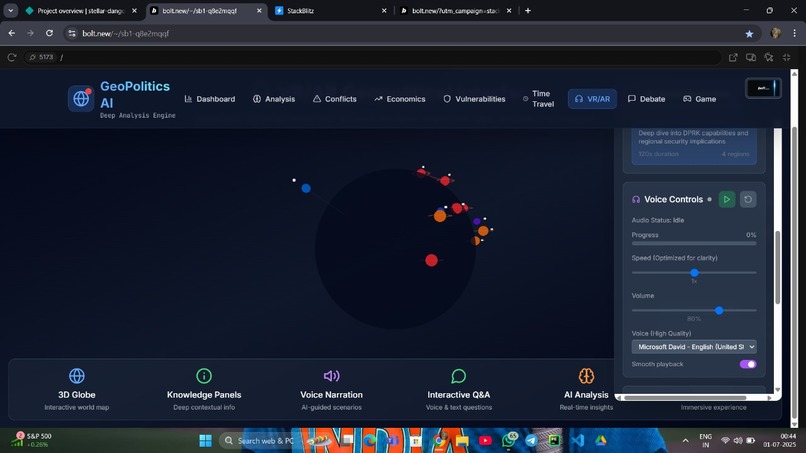 Praxis Geo – screenshot 1