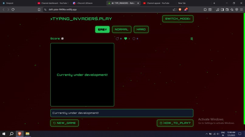 Type Invaders – screenshot 4