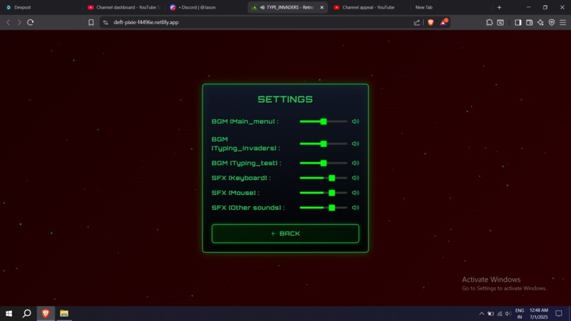 Type Invaders – screenshot 5