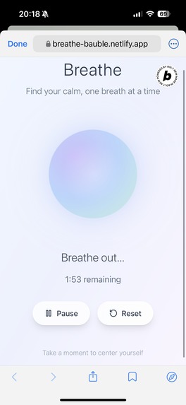 Breathe – screenshot 2