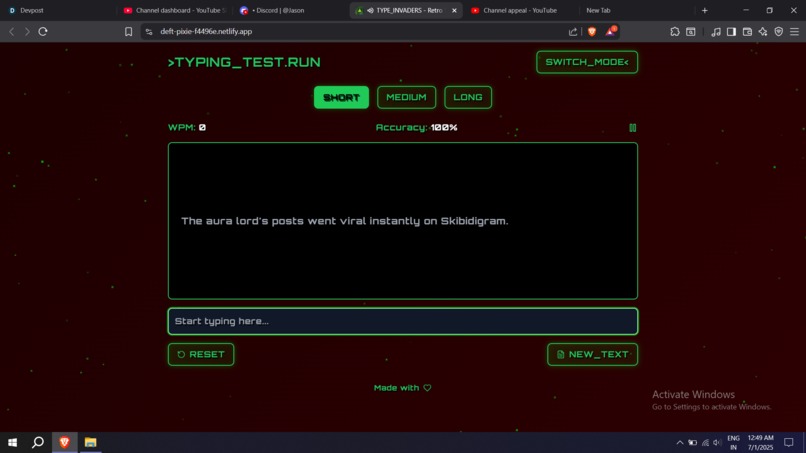 Type Invaders – screenshot 7