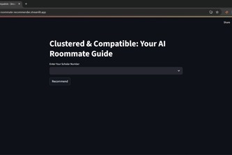 Hostel Roommate Recommeder using Habits, Preferences and CG