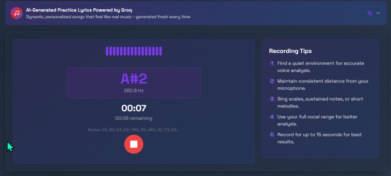 Vocal AI PRO – screenshot 7