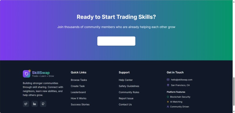 SkillSwap – screenshot 3